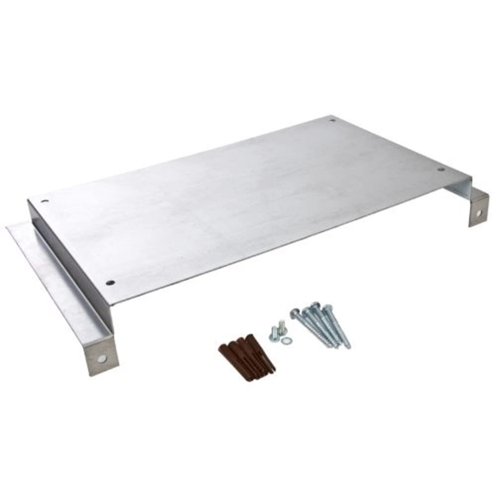 Lincat BR15 Wall Brackets installed on a wall, ready to hold catering equipment.