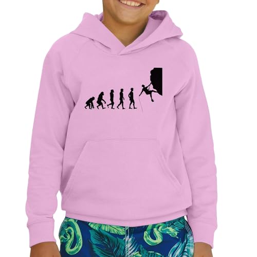 Sweat à capuche enfant escalade chaud contre le froid en falaise - 2
