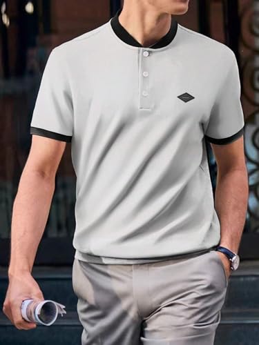 Image of Lymio Polo T Shirt for Men || Men Casual T-Shirt || Available in Combo Packs (Polo-48-50)