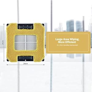 HOBOT 298 Window Cleaning Automatic Robot with Ultrasonic Water Spray Intelligent Cleaning AI Smart Route Plan Replaceable Water Tank and Control via Smartphone or Remote