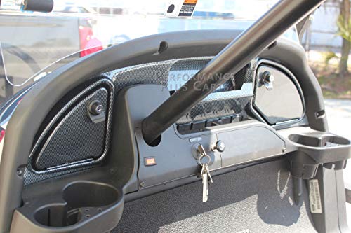 Performance Plus Carts Club Car Precedent Golf Cart Carbon Fiber Dash Kit For 2008.5 And Up #TOP3