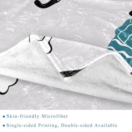 Plaid teckel en microfibre pour des soirées cocooning sur le canapé