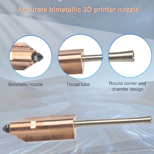 Buse en Acier trempé AD 5X pour Imprimer le Carbone et Nylon sans Risque - 5