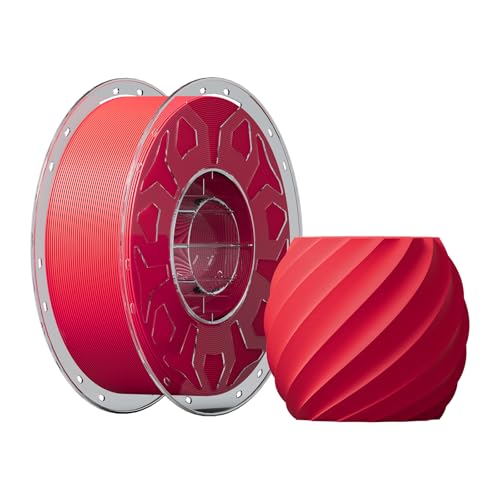Image of Creality PLA Filament 1.75mm Red, 3D Printer Filament 1kg (2.2lbs) Spool, High Toughness & Warp-Free, Dimensional Precision ±0.03mm, Printing Filament for All FDM 3D Printers
