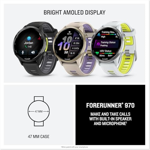 Forerunner 970 Montre GPS Or Soft Gold Neuf - vue 10