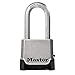 Price comparison product image MASTER LOCK Heavy Duty Padlock, Security Level 9/10, Outdoor, Keyed or Combination, Zinc, Weatherproof, XLong Shackle