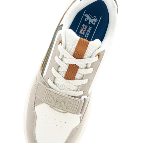 Red Tape Men's Fashion Chunky Platform Sneakers, Dress Up Fashion Shoes, Low Top Lace-Up Casual Business Shoes for Walking, Daily Summer wear, Running, Outing, Cushioned Insole & Non-Slip Sole4