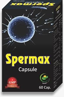 Spermax Capsules 60 Capsules | Supports Male Wellness And Vitality | Helps Maintain Reproductive Health And Daily Routine Care