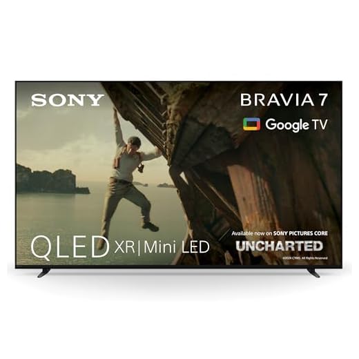 Sony BRAVIA 7 QLED (XR l Mini LED) 65 Zoll 4K HDR Google Smart TV | Gaming-Funktionen, IMAX Enhanced, Dolby Vision Atmos, Chromecast, AirPlay, 120Hz 65XR70