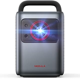 Outdoor Projector, Anker NEBULA Cosmos Laser 4K Projector, 2400 ISO Lumens, Android TV 10.0 with Dongle, Autofocus, Auto Keystone Correction, Screen Fit, Home Theater Projector with Wi-Fi & Bluetooth