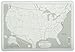 Painless Learning Map of USA Placemat Large