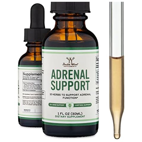 Adrenal Support Supplements by Double Wood Cover