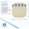 Dynarex DynaDerm Hydrocolloid Dressings, Sterile Moist Bandages Used for All Kinds of Wounds, 4 x 4, X-Thin & Latex-Free, Peel-Down Patches - 2 Boxes of 10 Dressings (Packaging May Vary)