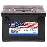  US Autobatterie 12V 85Ah USA Car Starterbatterie Seitengewinde 80Ah 75Ah 72Ah