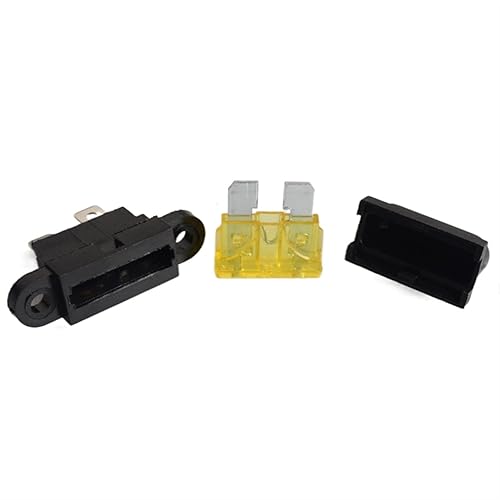 Miniatura 2 de 5 juegos de portafusibles medio estándar impermeable + fusible de hoja ATC ATO 3A 5A 10A 15A 20A 25A 30A 35A 40A (tamaño 45A)