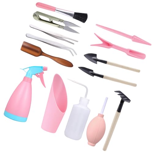 SEWACC Kit de Plantation pour Succulentes Mini Outils de Jardinage Ergonomiques pour Désherbage Aération et Transplantation Accessoires de Jardinage Compacts et Faciles Couleur Aléatoire
