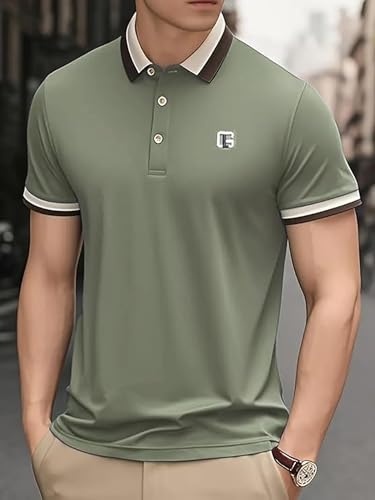 Image of POSHAX Men Polo Shirt|Cotton Blend|Regular Fit