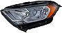 Evan Fischer Driver Side Headlight Compatible with 2018-2022 Ford EcoSport - FO2502374