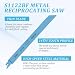 5PCS Metal Reciprocating Saw Blades, 14TPI 230mm Heavy Metal Cutting Reciprocating Saw, Bi-Metall Cobalt Reciprocating Sabre Saw Blade for Pipe,Sheet,Rebar,Bi-Meta l Sabre Saw for Bosch Dewalt Ryobi