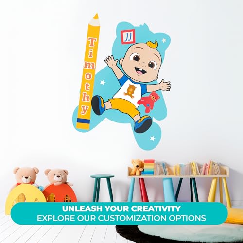 Vinilo Decorativo Infantil CoComelon Personalizable miniatura 2