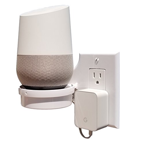 Mount Genie Smart Home Outlet Shelf: Hidden Cord Storage and Extra Custom Short