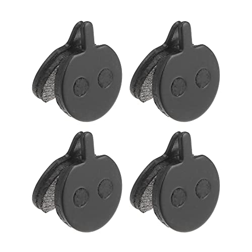 X AUTOHAUX 4 Pair Semi Metal Bicycle Disc Bike Brake Pads for Jak-5 B777 TRINX, Black