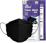 Black Air QUEEN Nanofiber Filter Face Mask 10 PCS - Made in Korea