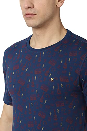 Image of Van Heusen Men's Cotton Slim Fit T-Shirt