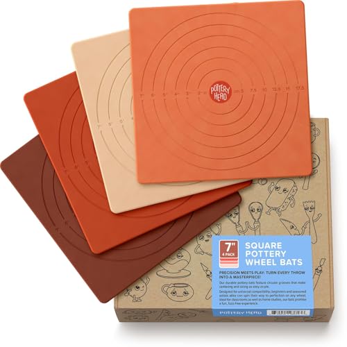 Pottery Head 7.5 Wheel Bats Set of 4