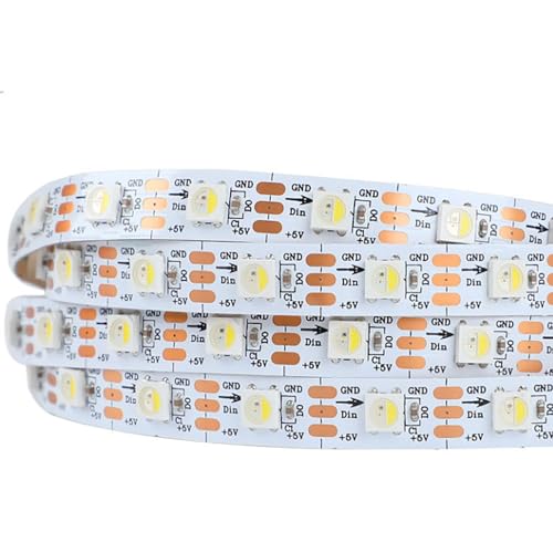 Tira LED SK6812 RGBW 16.4ft 300 LEDs IP65 miniatura 4