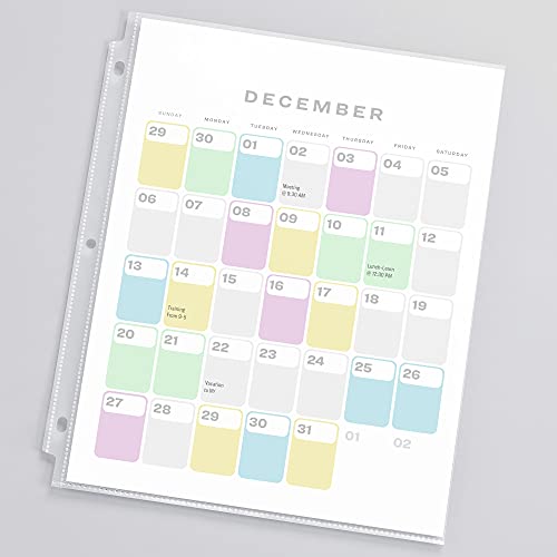 Avery Economy Clear Sheet Protectors, 8.5" X 11", Acid-Free, Archival Safe, Top Loading, 50Ct (74090) #TOP7