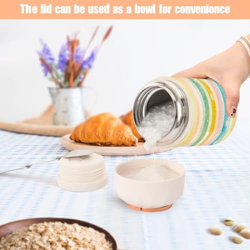 Termo de comida de 500 ml para alimentos calientes y sopas 7