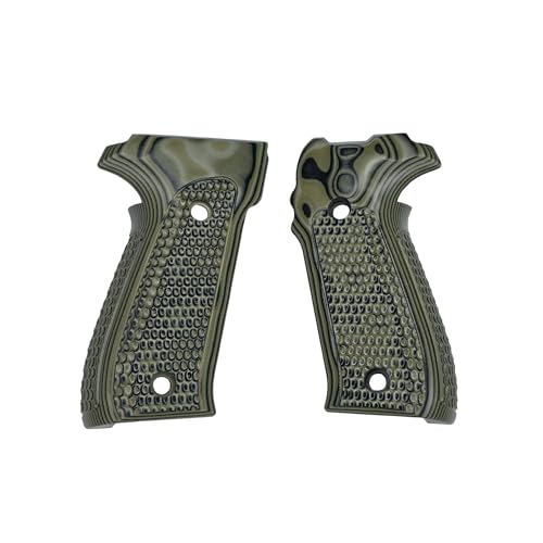 Hogue SIG Sauer P226 DA/SA & DAK Piranha Scale G10 Grip, G-Mascus Green - 26138