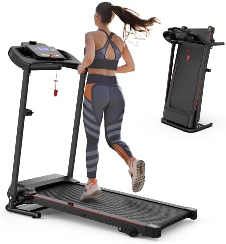 Caminadora Eléctrica Plegable con Inclinación 2.5 hp Negra miniatura 9