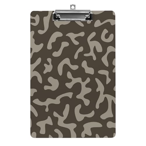 迷彩柄カモフラ A4 クリップボード バインダークリップ クリップファイル ファイルボード スケッチボード カルテ記入用 下敷き 書類整理 メモ帳 保管 オフィス用品 用箋ばさみ 用箋挟み 多機能 シンプル 便利