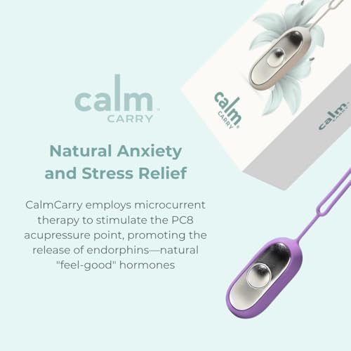 image for Glowco CalmCarry Sleep Aid Device – Handheld Microcurrent Relaxation