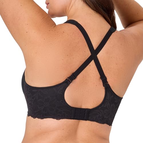 Image of Bali Women's Minimizer Bra, Breathe Underwire S for Women, Full Coverage for Large Bust, Most Comfortable