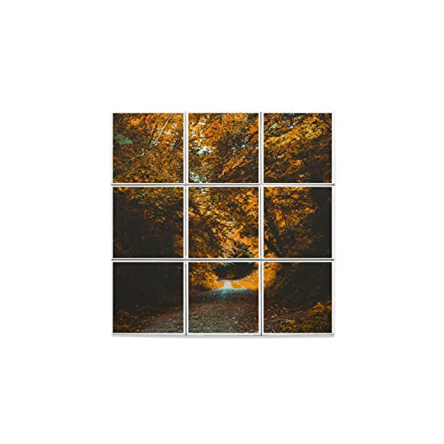 Forêt d'automne paysage naturel en carreaux céramique de salon
