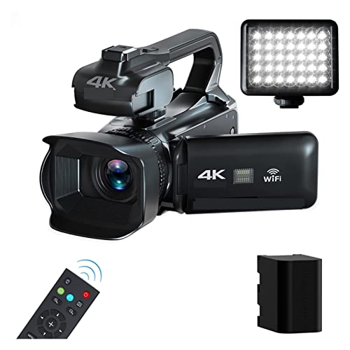 Caméra vidéo 4K 64MP, le cadeau idéal pour débutants