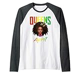 Photo Gallery april birthday gift black pride pan african flag afro maglia con maniche raglan Photo Gallery april birthday gift black pride pan african flag afro maglia con maniche raglan
