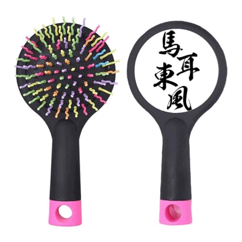 Brosse à cheveux démêlante Word Salon picots souples brosse coiffure