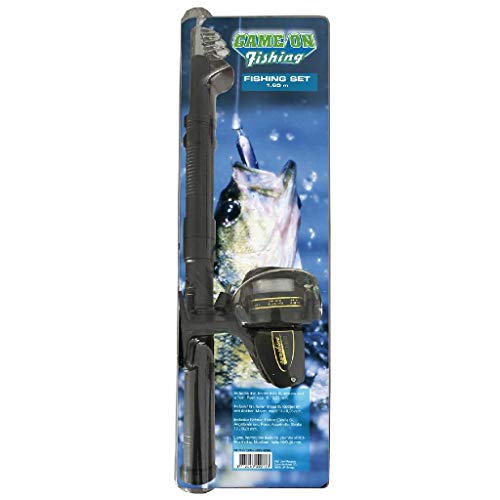AK Sport Uni GOF Tele di filatura Angel 1, 60 m + Zub Lancio della Canna da Pesca, Nero, One Size