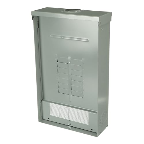 ABB TLM1212RCUP 125A Outdoor Load Center • 12-Space, 24-Circuit, Main Lug • Single-Phase, 120/240V • NEMA 3R Enclosure • Convertible Outdoor Load Center • PowerMark Gold Series