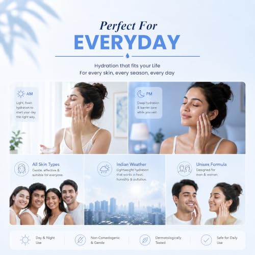 Image of BarrierVault Gel Moisturizer 100g | Triple Ceramide Complex, Squalane & Beta-Glucan | Barrier Repair Face Moisturizer for Deep Hydration | Lightweight Non-Sticky Gel Cream for Dry, Dehydrated & Combination Skin