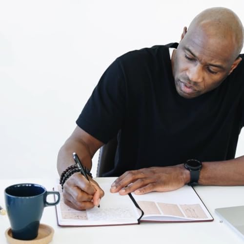 THE PLAYBOOK JOURNAL: Basketball Court Edition- Large Hardcover Notebook with Custom Basketball Court Diagrams