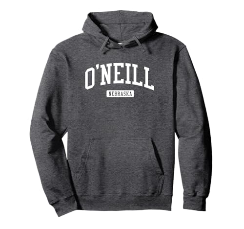 O'Neill Nebraska NE Vintage Athletic Sports Design Pullover Hoodie
