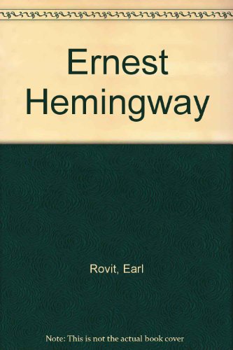 Ernest Hemingway B000U660TY Book Cover