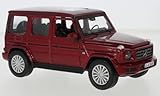  Maisto Diecast 31531 kompatibel mit Mercedes G-Klasse AMG, metallic-rot, 2019, 1:24, Fertigmodell