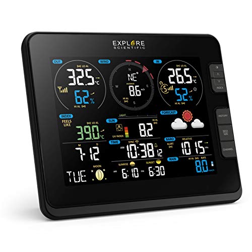 Wetterstation WLAN Bresser Funk mit Außensensor 7-in-1