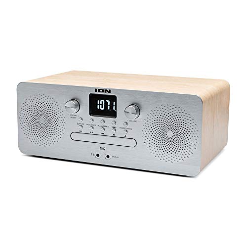 CD Player Air CD Pro Ion ICD08 com Transmissão sem Fio, Rádio, Entrada Auxiliar e Alto-Falantes Embu